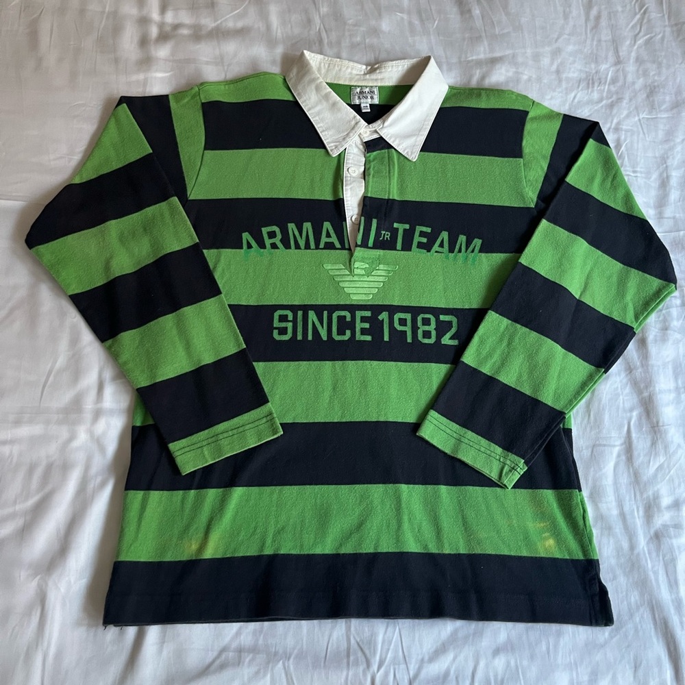 Armani Junior Long-sleeve Rugby Shirt (14)